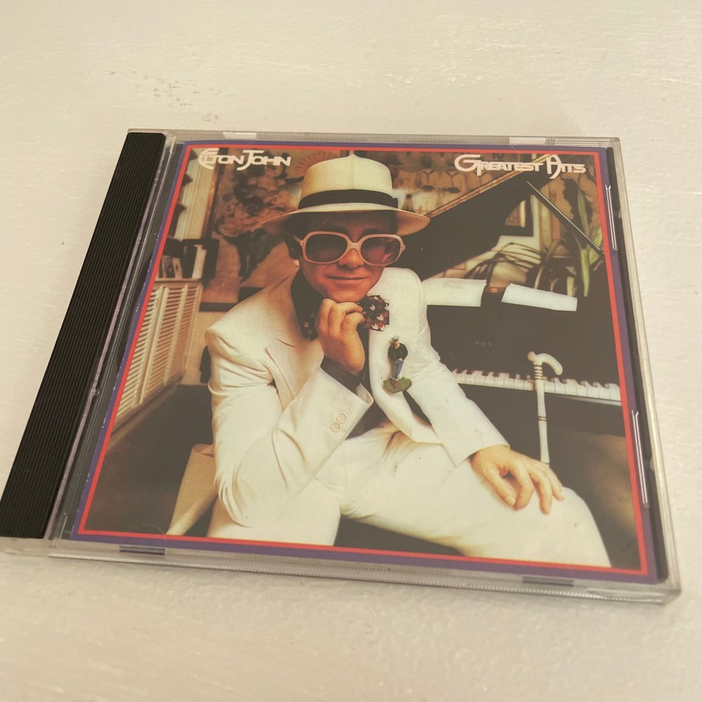 Elton John Greatest Hits CD Polydor Classic Rock Pop 1974 Compilation